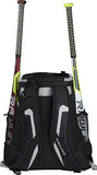 Rawlings R500 Series Baseball/Softball Backpack, Black