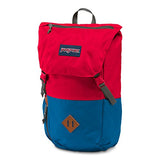 JanSport Pike Backpack - Slalom Red/Mykonos Blue