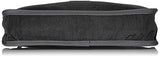 Baggallini Large Wedge Case, Black/Charcoal