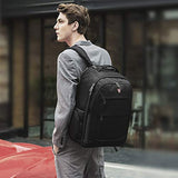 Oiwas Rolling Backpack With Wheels 20 Inch School College Wheeled Book Bag Laptop Travel Carry On