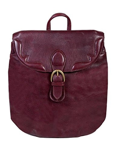 Scully Western Backpack Adult Quick Release Buckle Zip Burgundy 754