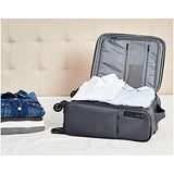 Amazonbasics Lightweight Softside Spinner - 22-Inch, Grey