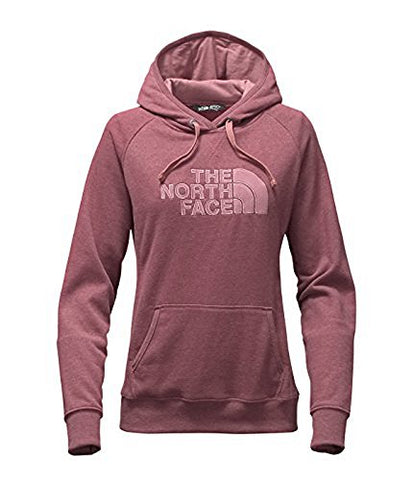 North Face Womens W AVALON PULLOVER HOODIE, Renaissance Rose Dark Heather (STD)/Nostalgia Rose, S