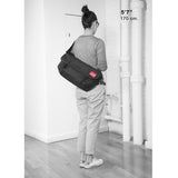 Manhattan Portage Straphanger Messenger Bag, Large, Black