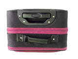 The Dance Angel Suitcase Hot Pink and Black"The Classic" Carry-On (Rolling Dance Bag With Costume