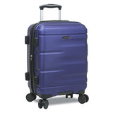 Dejuno Emerson 3-Piece Hardside Expandable Spinner Luggage Set, Navy