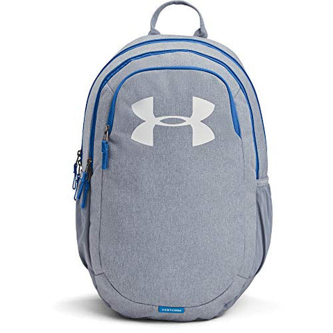 Under Armour Adult Scrimmage Backpack 2.0 , Washed Blue Medium Heather (420)/White , One Size Fits All