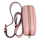 Women Belt Bag Black Waist Belt Bag Fanny Pack Red With Chevron Pattern Dusty Pink