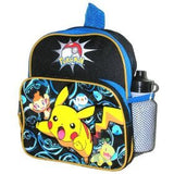 Pokemon Picachu Toddler Backpack W/ Water Bottle