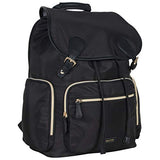 Kenneth Cole Reaction Polyester Dual Compartment Flapover 15" Laptop Backpack with Techni-Cole
