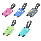 Carise Travel Luggage Tags Labels Strap Name Address Tel Suitcase Bag Baggage Secure