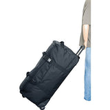 Netpack Standing Up Travel Wheeled Duffel (Black)