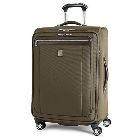 Travelpro Platinum Magna 2 Expandable Spinner Suiter Suitcase, 25-In., Olive