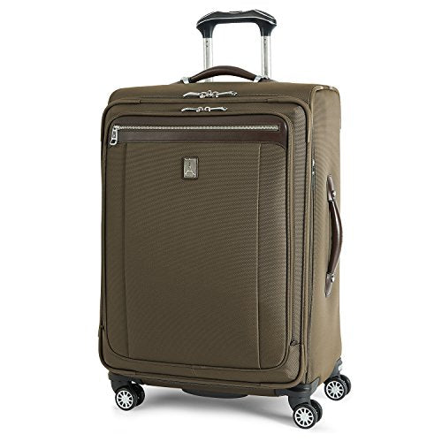 Travelpro Platinum Magna 2 Expandable Spinner Suiter Suitcase, 25-In., Olive