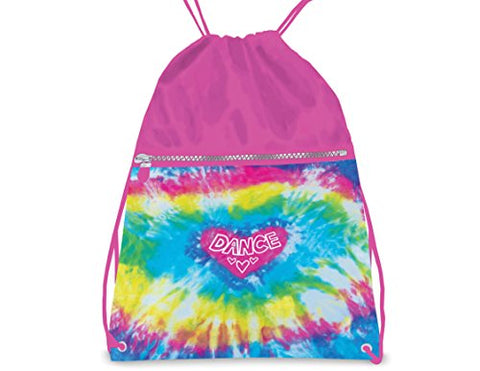Dansbagz By Danshuz Women'S Love Tie Dye Drawstring Backpack, Tie Dye, Os