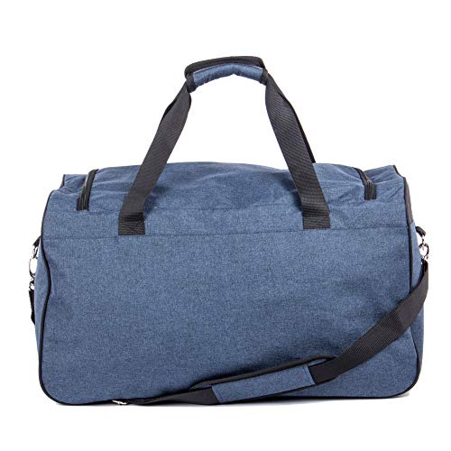 Shop Bugatti Ryan Duffle Bag, Polyester, Blue Luggage Factory