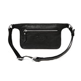 Jacey Studded Leather Waistbag - Black
