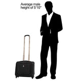 Travelpro Crew Versapack Rolling Tote Travel, Jet Black, One Size