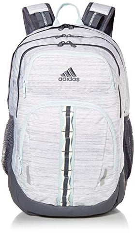 adidas Unisex Prime Backpack, Two Tone White/ Sky Tint/ Onix/ White/ Grey Two, ONE SIZE