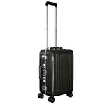 Zero Halliburton Carbon Fiber Carry-On 4-Wheel Spinner Travel Case (One Size, Black)