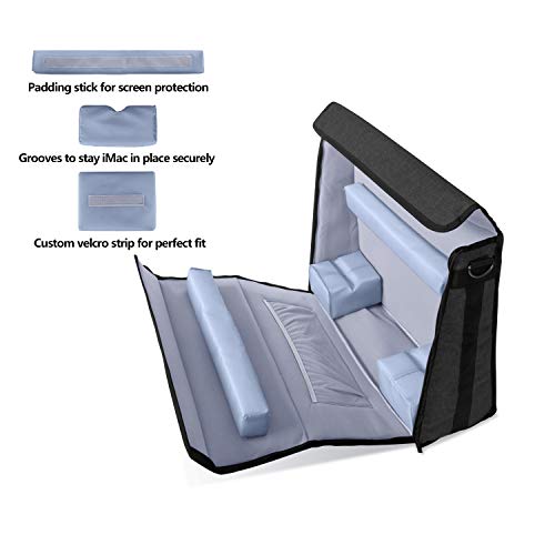21-24 Inch IMac All-in-One Desktop Computer Tote Bag With Shoulder Strap - Travel & Storage Carrying Case