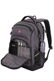 Swissgear Stockton Black 19 Inch Backpack, Black/Grey, One Size