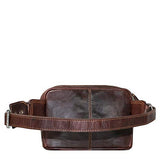 Jack Georges Voyager Large Travel Belt Bag Brown