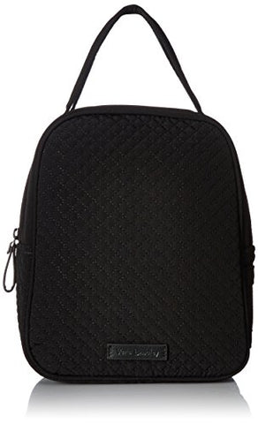 Vera Bradley Iconic Lunch Bunch, Microfiber, Classic Black