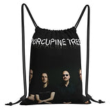 SLDFJLATEE Por-cupine TRE-e Drawstring Backpack/Outdoor Portable Backpack Sports and Fitness Backpack
