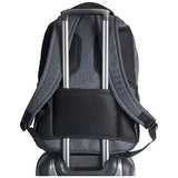 Kenneth Cole Reaction Dual Compartment 17.3" Laptop Backpack Charcoal One Size