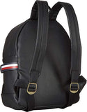 Tommy Hilfiger Women's Meriden Pebble PVC Backpack Black One Size