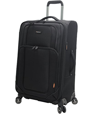 Pathfinder Luggage Presidential Midsize 25" Suitcase With Spinner Wheels (25In, Black)