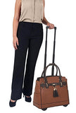 The Uptown Ostrich Computer Ipad, Laptop Tablet Rolling Tote Bag Briefcase Carryall Bag