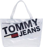 Tommy Jeans Summer Tote Mesh Womens Messenger Bag One Size Classic White