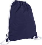 Zuzify Nylon Cinchsack Drawstring Backpack. Ip0106 Os Navy