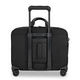 Briggs & Riley @work Large Spinner Briefcase (BLACK, FREE MONOGRAMMING)