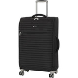 It Luggage 27.4" Quilte Lightweight Expandable Spinner, Black