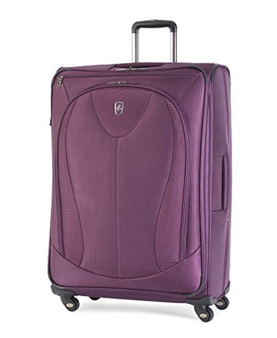 Atlantic Luggage Ultra Lite 3 29" Expandable Spinner, Purple