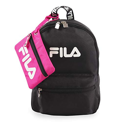 Fila Women's Hailee 13-in Backpack Fashion, Black One Size