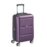DELSEY Paris Luggage Comete 2.0 Limited Edition Carry-on Hardside Suitcase, Plum
