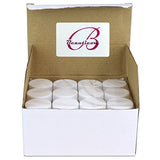 Beauticom High-Graded Quality 7 Grams/7 ML (Quantity: 60 Packs) Thick Wall Crystal Clear Plastic LEAK-PROOF Jars Container with White Lids for Cosmetic, Lip Balm, Lip Gloss, Creams, Lotions, Liquids