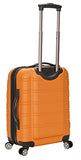 Rockland Luggage 20 Inch 28 Inch 2 Piece Expandable Spinner Set Plus, Orange, One Size