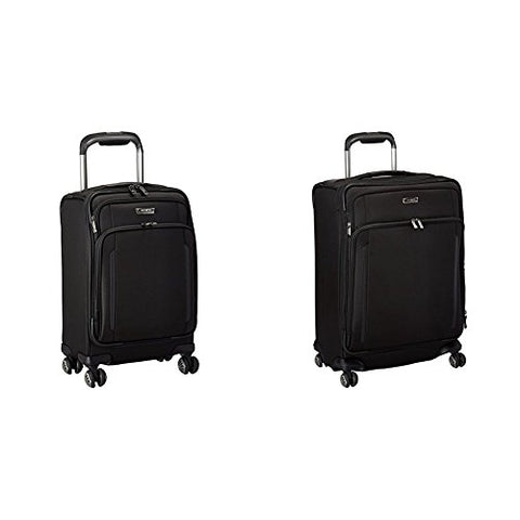 Samsonite Silhouette Xv Two-Piece Softside Spinner Set (19"/25"), Black