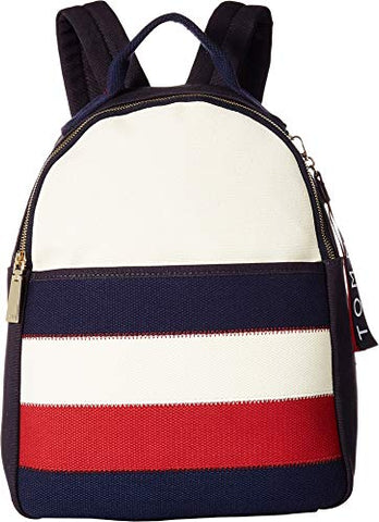 Tommy Hilfiger Women's Vivian Backpack Navy/Multi One Size