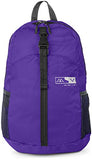 Folding Backpack -Compact Light And Durable - Folds Easily Into Built-In Pouch - Great For