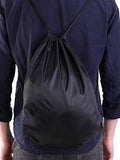 Shappy 20 Pieces Drawstring Bag Backpack Sport Bag Cinch Tote Travel Rucksack for Traveling and Storage (Black 2)