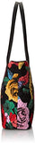 Vera Bradley Small Trimmed Vera, Havana Rose Black