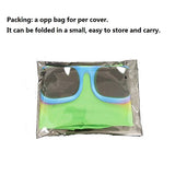 For U Designs 22-25 Inch Black Classic Flag Polyester Elastic Luggage Cover With Zipper