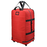 Biaggi Zipsak Micro-Fold Spinner Suitcase - 27-Inch Luggage - As Seen on Shark Tank - Red