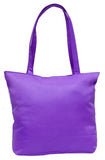 Quilted Dance Tote Zebra Trim 3 Colors (Purple)